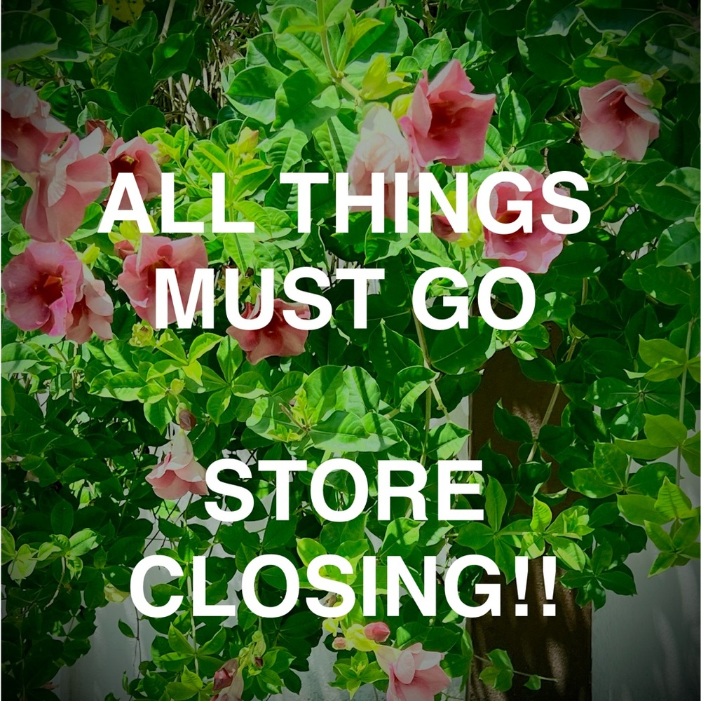 CLOSING DOWN SALE!!